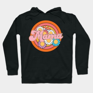 Mama Retro Mom Retro Mama Hoodie